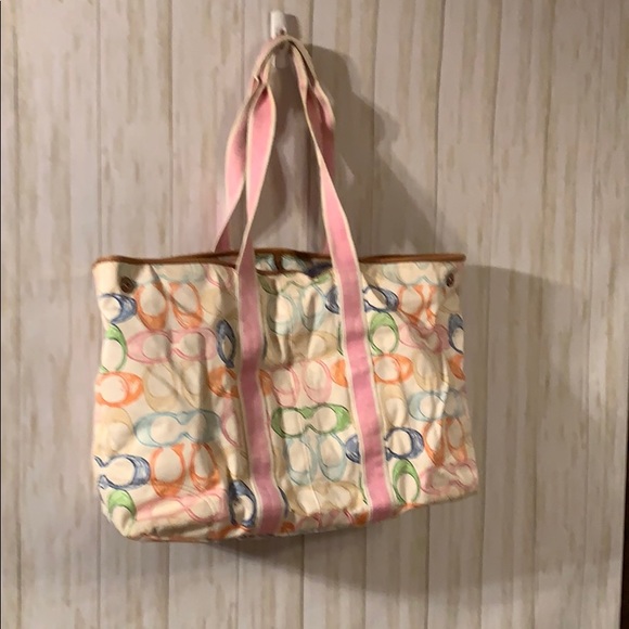 Authentic Coach signature C bag, great condition - Picture 5 of 8